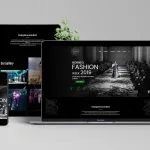 Borneo Fashion Week Karuna Singapore web design portfolio - Borneo Fashion Week